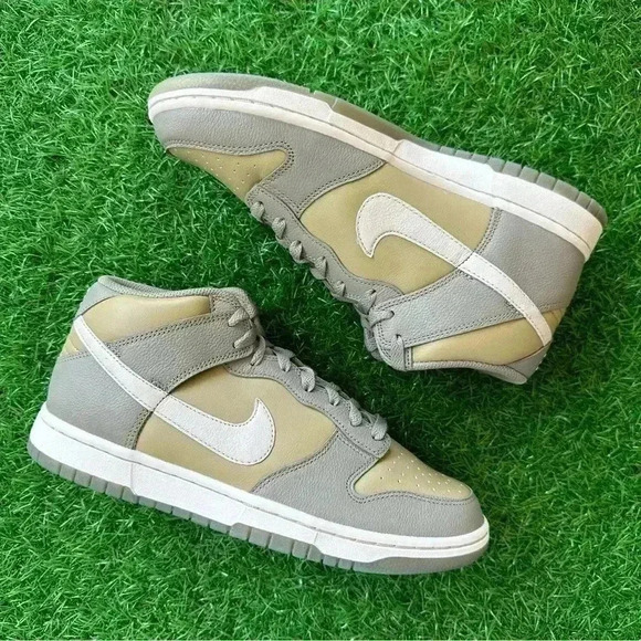 Nike Dunk Mid Dark Stucco / Light Bone - Picture 8 of 8